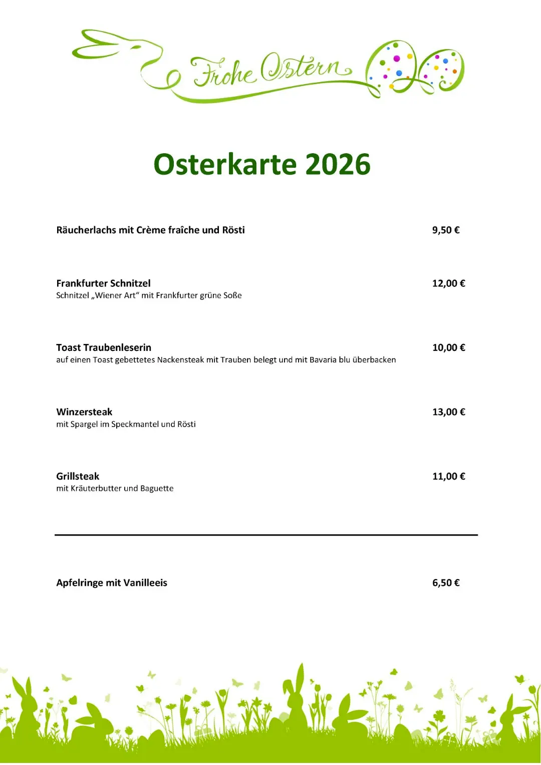Osterkarte 2026