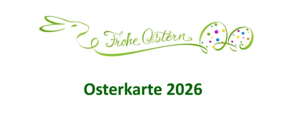 Osterkarte 2026