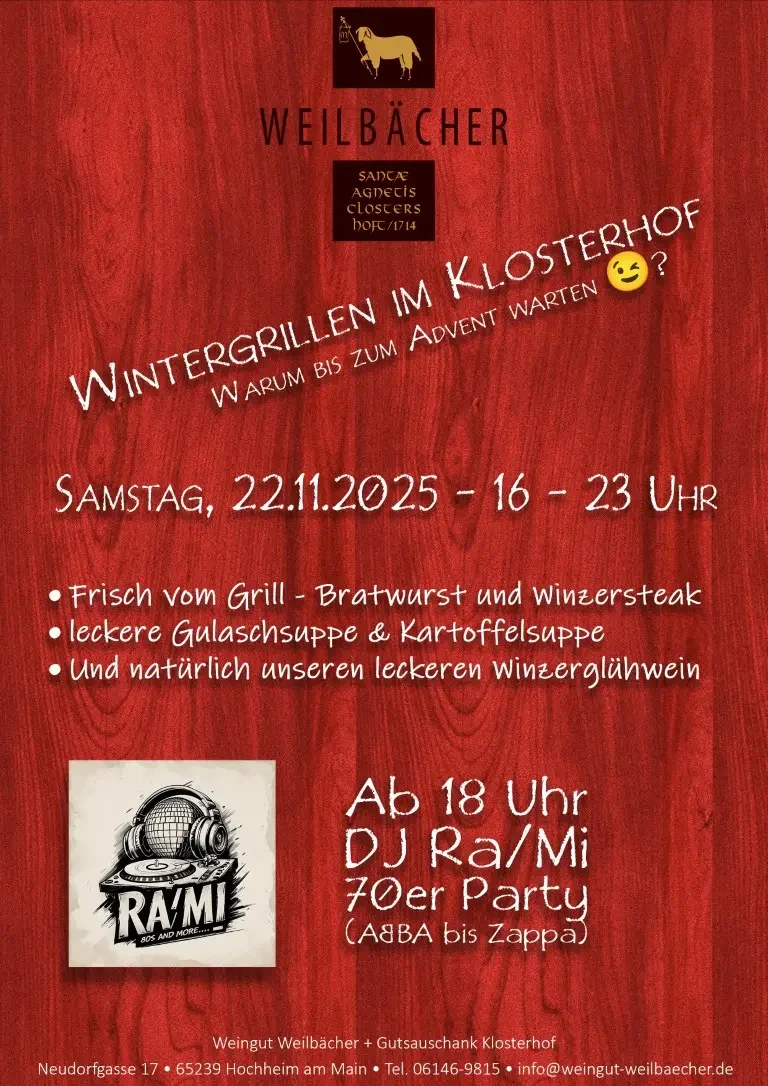 Wintergrillen - 22.11.2025