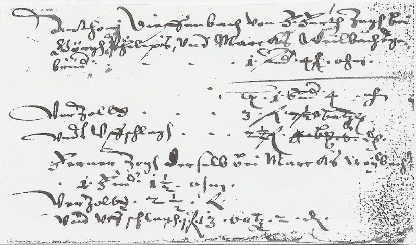 Weinverkaufsdokument